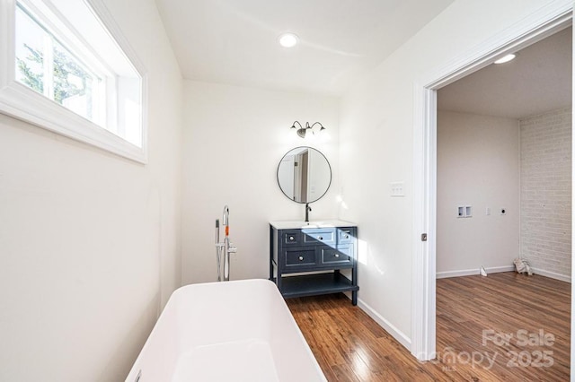 bedroom featuring wood-type flooring