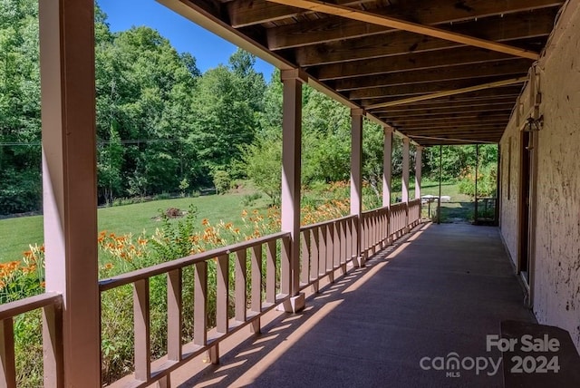 view of patio