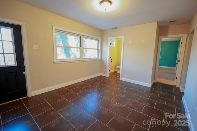 view of entrance foyer