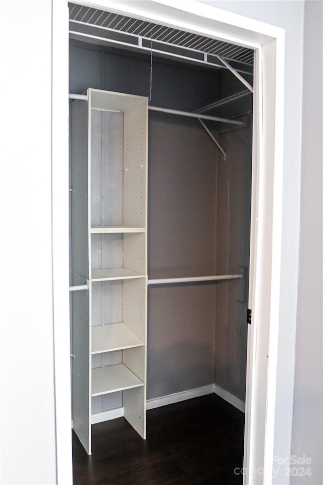 view of closet