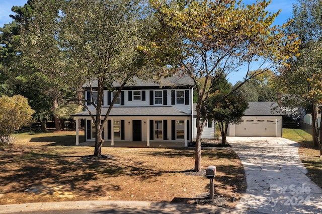 view of front of house featuring a porch