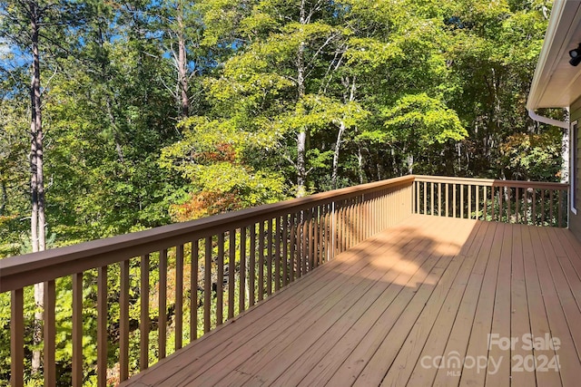 view of deck
