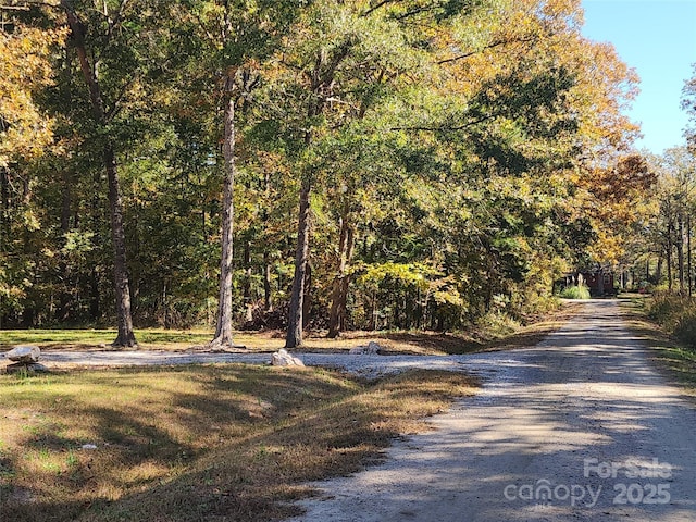1062 Full Count Ln, Lancaster, SC 29720 - view of dirt / gravel road featuring a view of trees