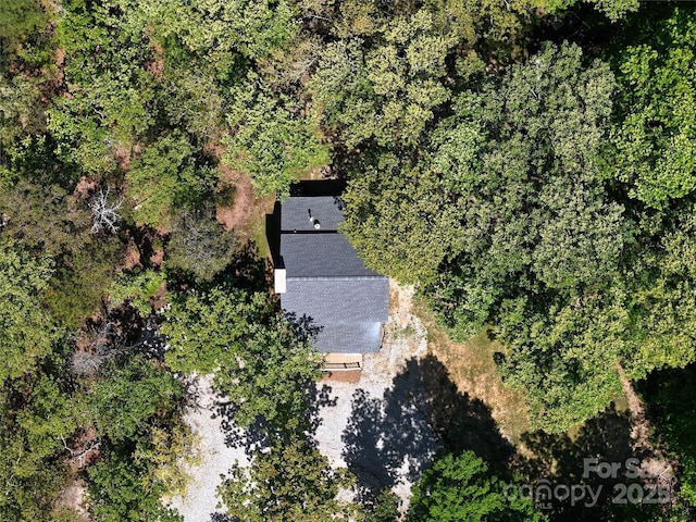 1062 Full Count Ln, Lancaster, SC 29720 - aerial view of property and surrounding area with a heavily wooded area