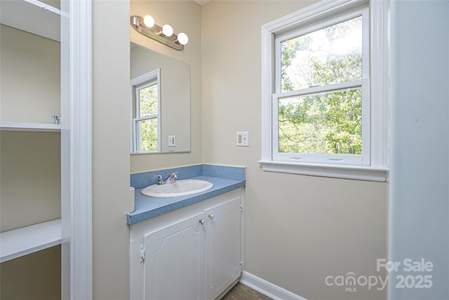 1062 Full Count Ln, Lancaster, SC 29720 - bathroom featuring vanity and baseboards