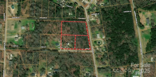 1062 Full Count Ln, Lancaster, SC 29720 - map of property location with property boundaries highlighted