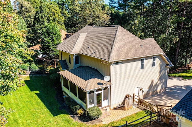 3905 Granite St, Terrell, NC 28682 - view from above of property