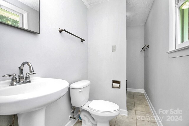 1613 Ohenry Ln, Fort Mill, SC 29708 - bathroom with toilet and tile patterned floors