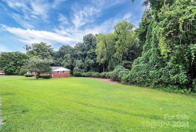 1613 Ohenry Ln, Fort Mill, SC 29708 - view of grassy yard with a forest view