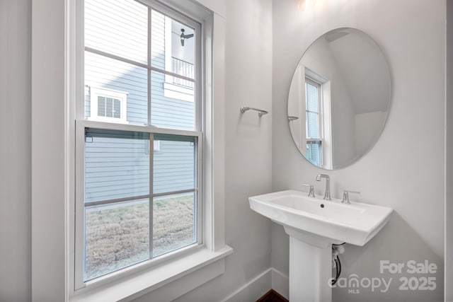 bathroom with sink