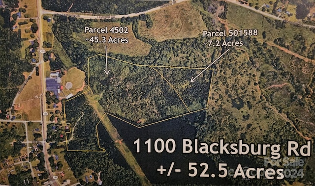 1100 Blacksburg Rd, Earl NC, 28073 land for sale