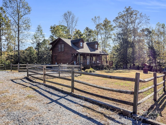 view of front of house