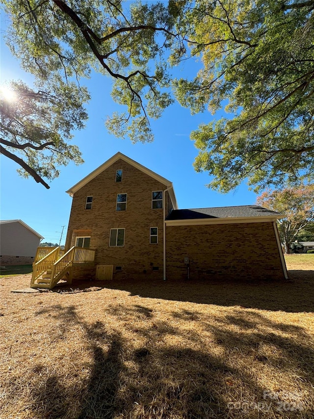 view of back of house