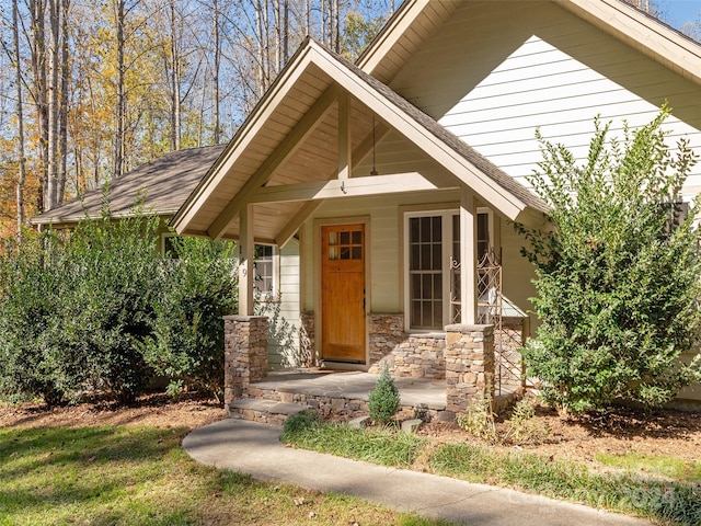 view of entrance to property