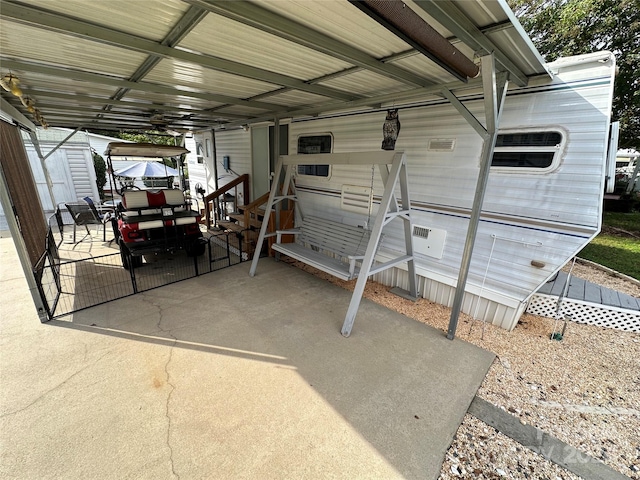 view of patio