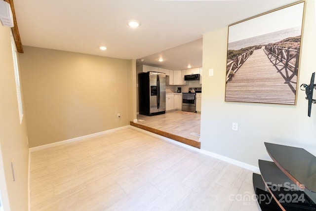 view of unfurnished living room