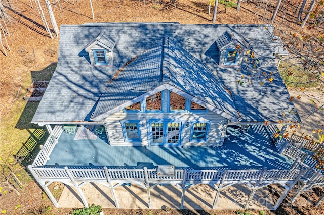 126 Bradley Ascent Ct, Hendersonville, NC 28792 - aerial view of property and surrounding area