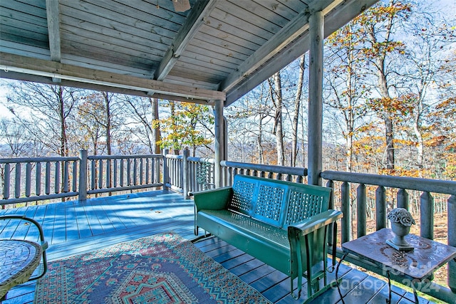 126 Bradley Ascent Ct, Hendersonville, NC 28792 - view of deck