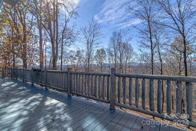 126 Bradley Ascent Ct, Hendersonville, NC 28792 - view of deck