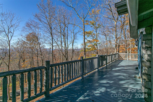 126 Bradley Ascent Ct, Hendersonville, NC 28792 - view of deck