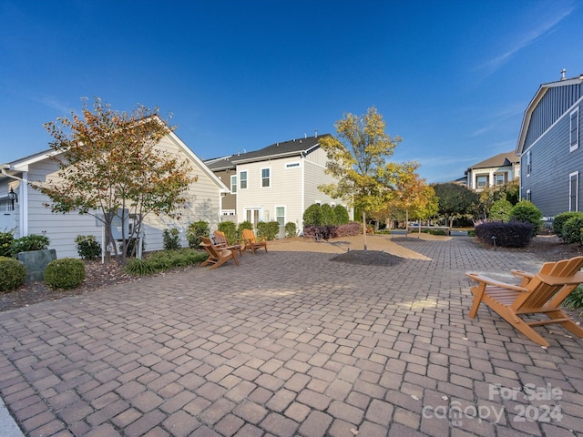 exterior space with a patio