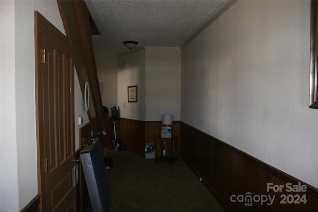 316 N Government St, Lincolnton, NC 28092 - corridor with a textured ceiling