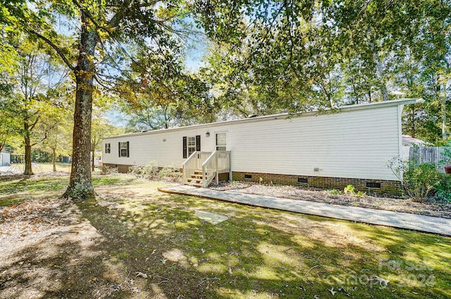 view of rear view of house