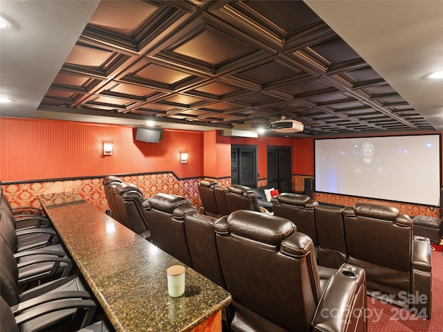 view of home theater