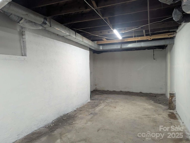 602 W Council St, Salisbury, NC 28144 - view of unfinished below grade area