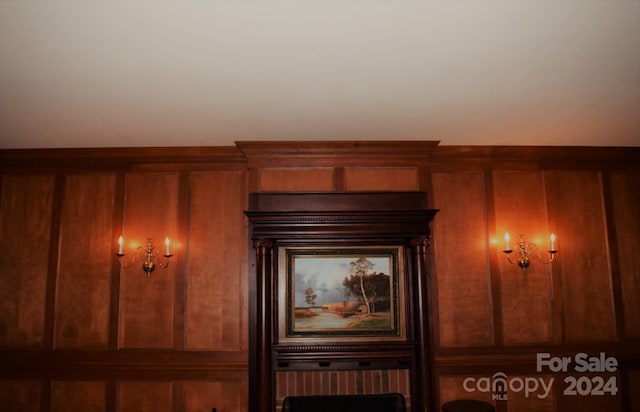 115 S Pearl St, Troy, NC 27371 - interior details featuring wood walls