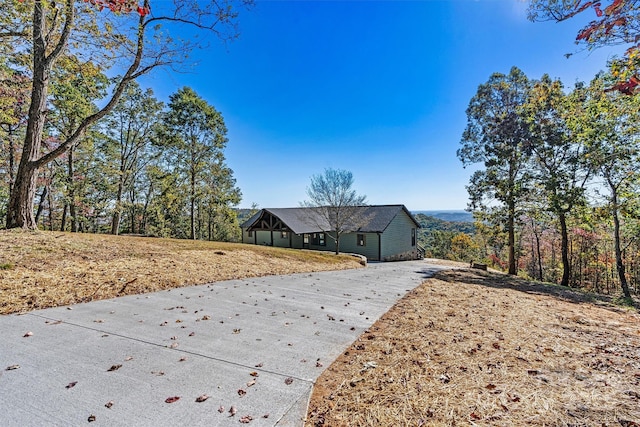 6230 Pine Ridge Dr, Connelly Springs, NC 28612 - view of yard with concrete driveway