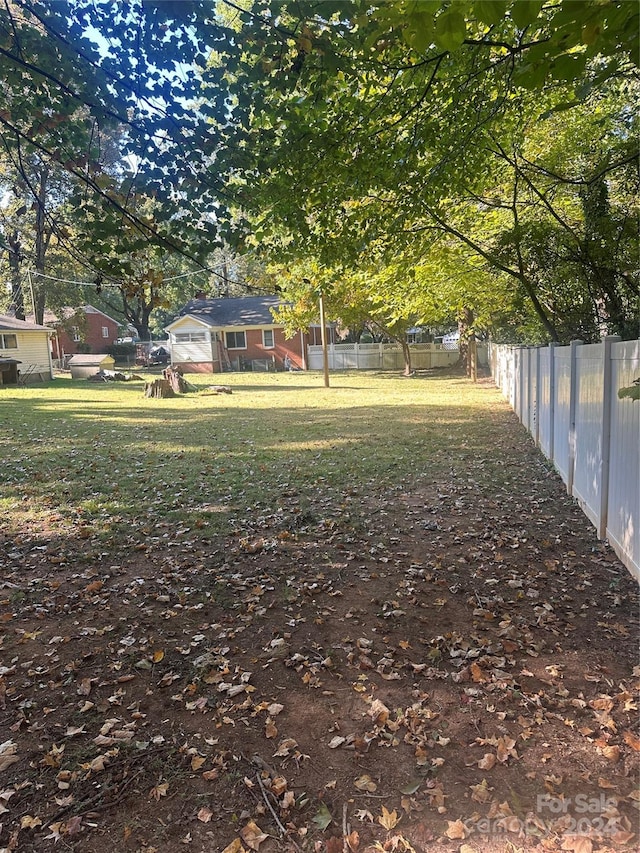 3238 Campbell Dr, Charlotte, NC 28205 - view of fenced backyard