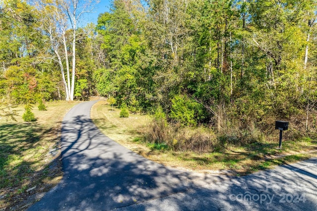 view of road