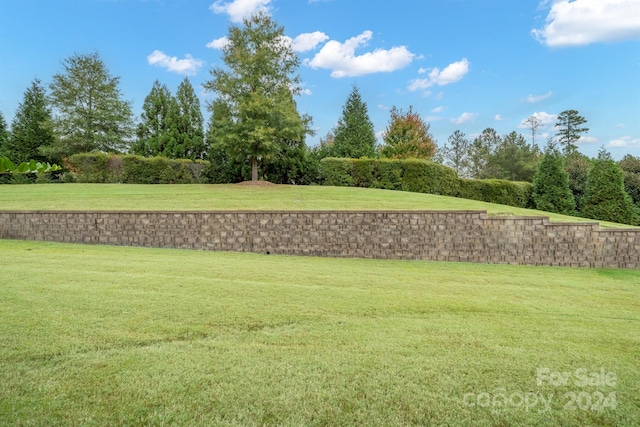 surrounding community featuring a lawn