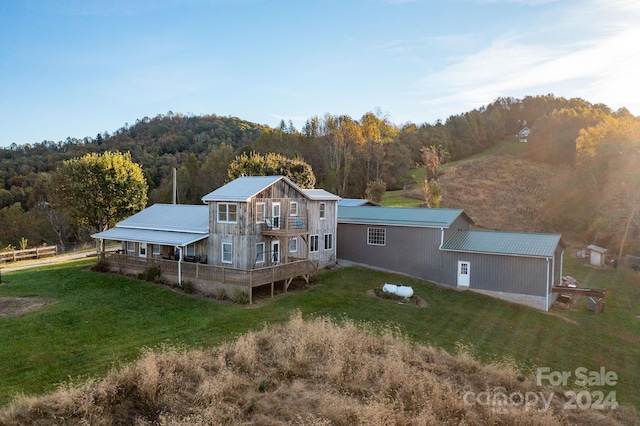 200 Bp Tree Farm Ln, Sparta, NC 28675 - view of subject property featuring a heavily wooded area