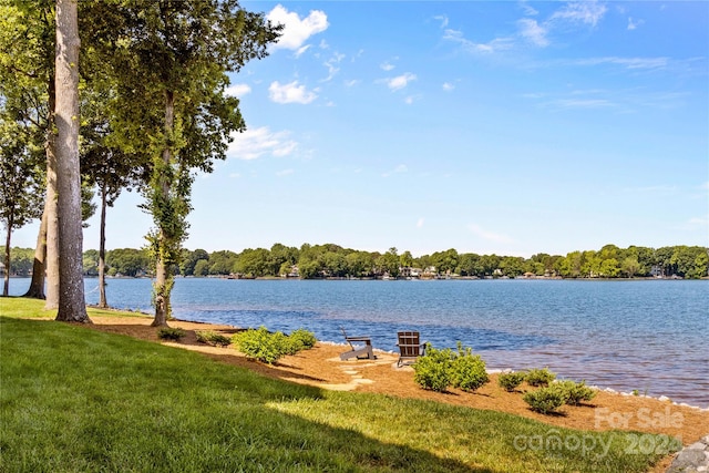 property view of water