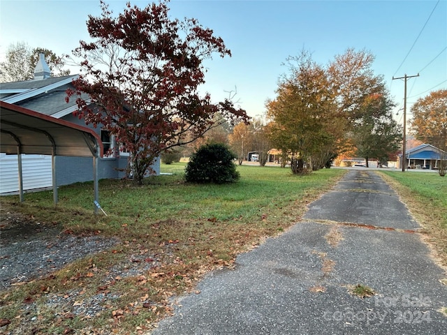 124 Elam St, Lawndale, NC 28090 - view of road with aphalt driveway