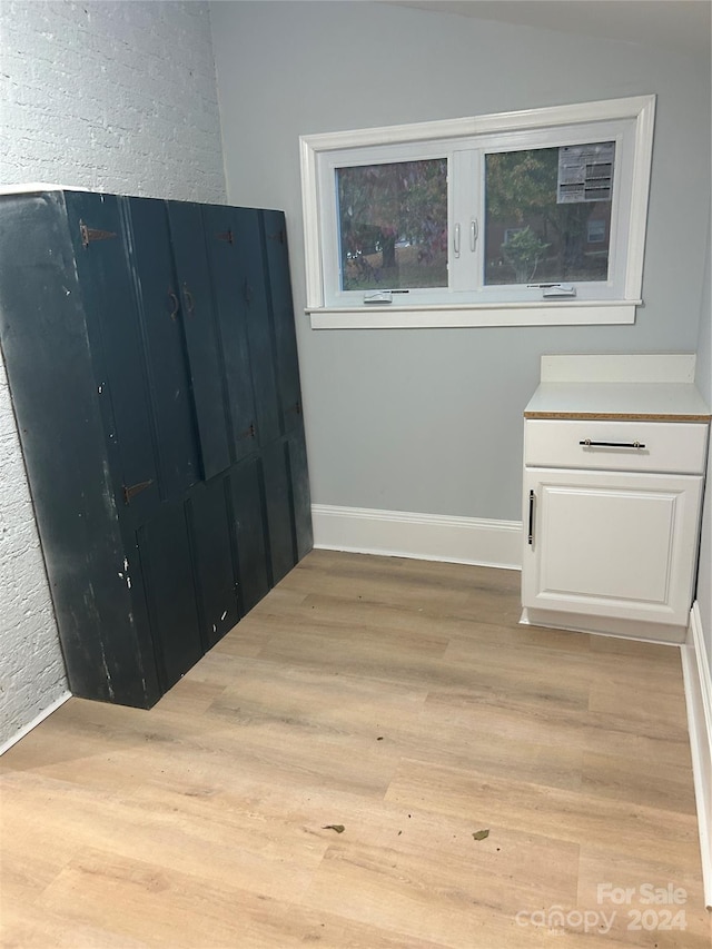 124 Elam St, Lawndale, NC 28090 - interior space with baseboards and wood finished floors