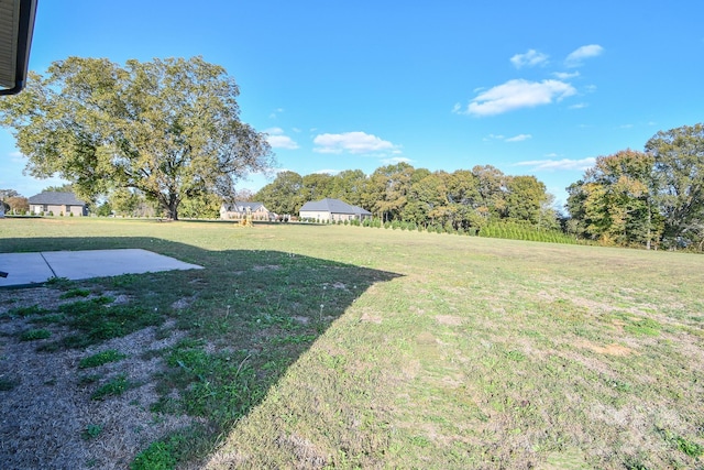 view of yard