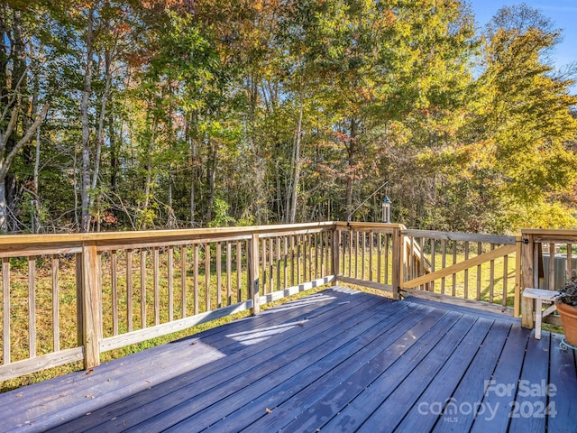 view of deck