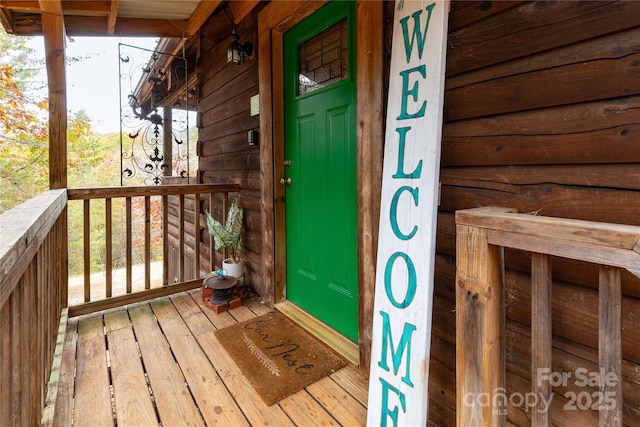 view of property entrance