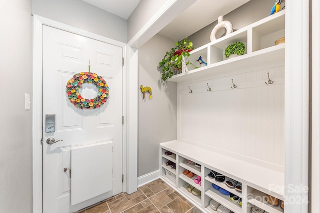 view of mudroom