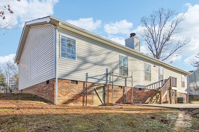 view of rear view of house