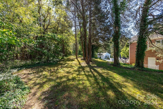 4141 Shattalon Dr, Winston Salem, NC 27106 - view of green lawn