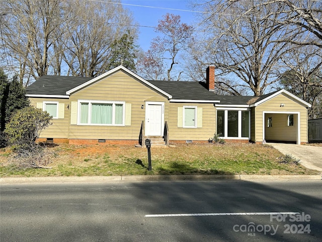 view of front of house