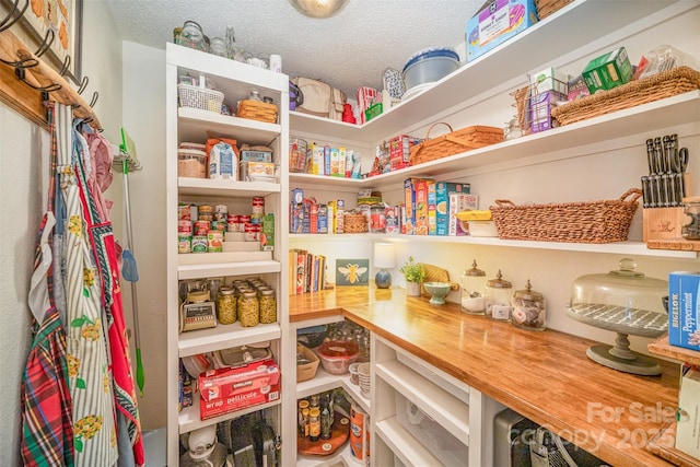 view of pantry