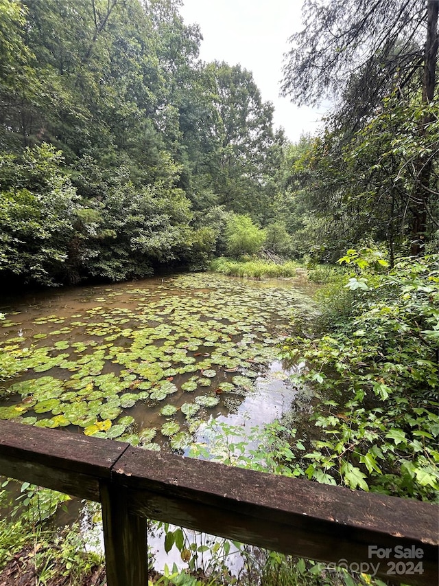 view of yard featuring a water view