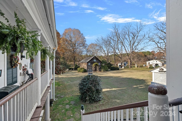 view of yard