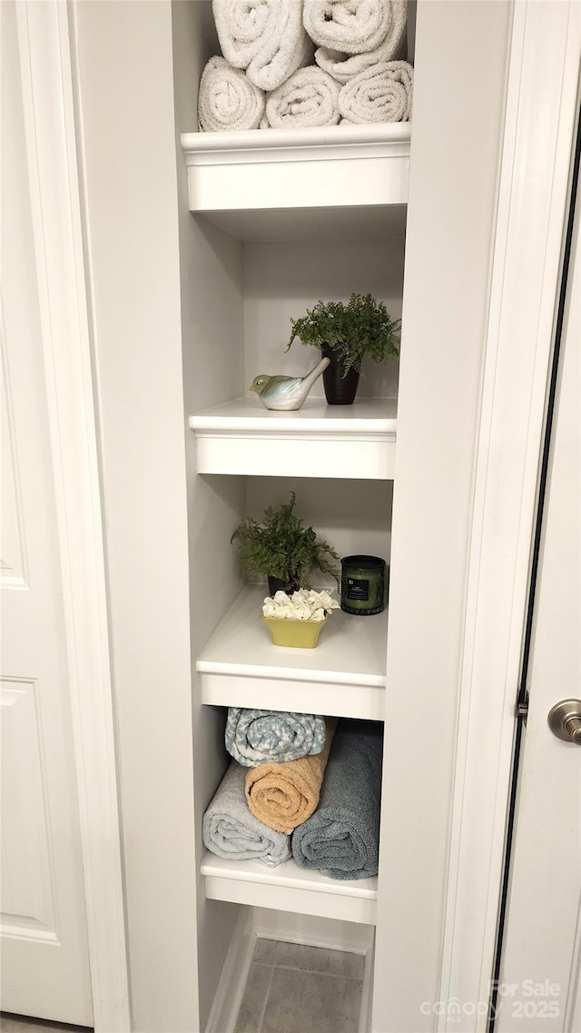 view of closet