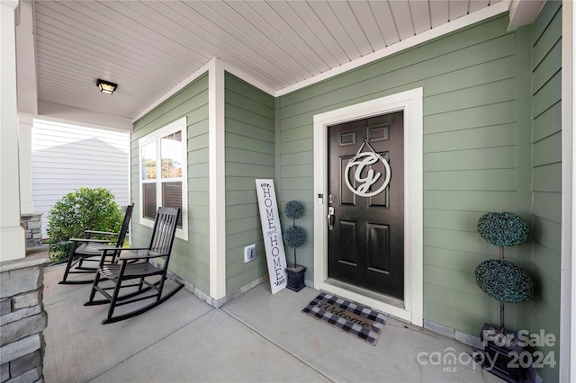 1568 Whitman Ct, York, SC 29745 - property entrance featuring covered porch